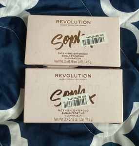 Makeup RevolutionLondon Face Highlighter Duo