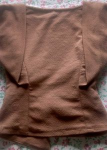 Belted Brown Top