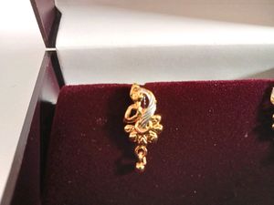 Gold Plated Earrings 5 Pairs