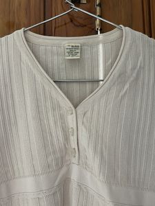 Crop White Tshirt