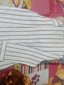 Striped Button-Down Shirt