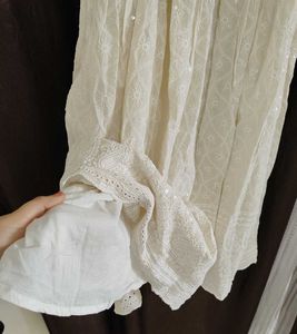 Ivory Embroidered Dress