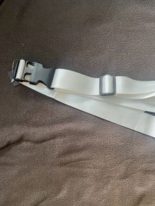 White Buckle Belt