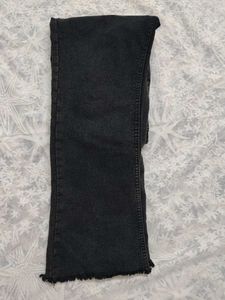 CHARCOAL BOOTCUT JEANS