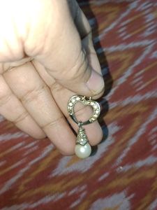 Love Silver Locket Only With Pearl And Stone