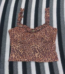 Leopard Print Cami Top
