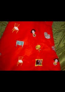 Imported Korean New With Tags Red Dress