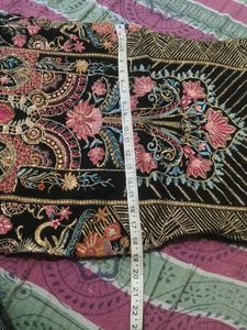 Black Bold Pakistani Heavy Suit
