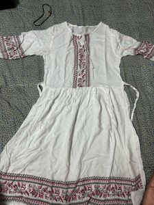 Boho Embroidered Dress