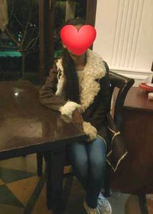 Brown Faux Fur Trim Coat🦫🪹🥀