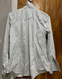 White Striped Shirt