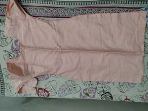 Peach Kurta Set