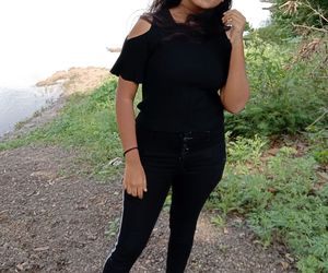 Chic Black Cold Shoulder Top