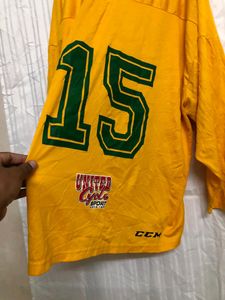 CCM Yellow Long Sleeve Jersey