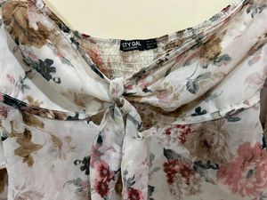 Floral Printed Deep Top