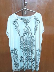 Cream Poncho Tunic