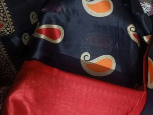 Black Georgette Saree With blouse