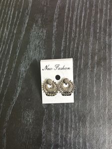 Silver Jhumka Earrings