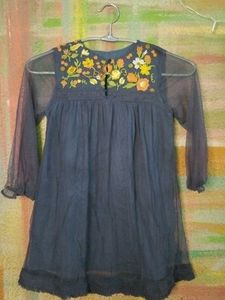 Floral Embroidered Dress