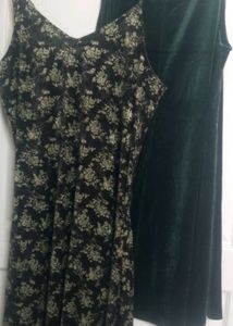 Velvet Party Dresses Combo