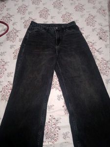 Black Wide Leg Jeans