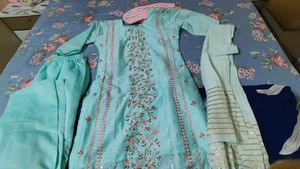 Elegant Embroidered Kurta Set
