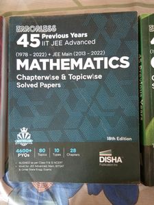 Errorless 45 Previous Years Jee Advance + Mains ( Physics, Chemistry, Maths)