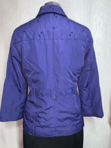 Purple Embellished Jacket