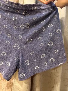 Cute Print Lounge Shorts, Waist-34