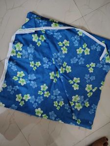 Blue Floral Fabric