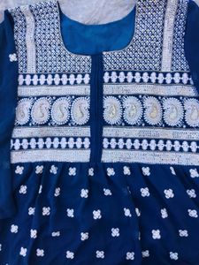 Elegant Embroidered Sharara Set