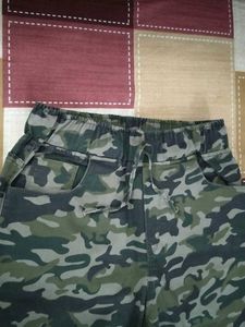 Camo Print Joggers