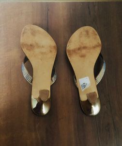 Glamorous Gold Heels