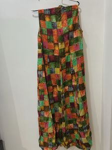 Multi Print Longline Cape