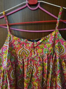 Floral Viscose Dress