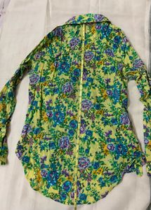 Vero Moda Floral Print Pure Cotton Top