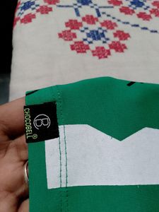 Sea Green Crop Tshirt With Tag