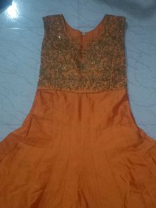 Anarkali Suit With Pant And Dupatta