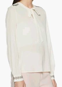 VERO MODA FORMAL OFF WHITE BLOUSE