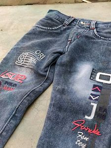 Stylish Printed Kids&#39; Jeans