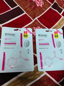 Dr Rashel Whitening Face Mask 2 Packets