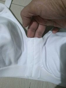 White Bra front open