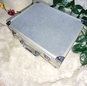 🎁Buy 2 Get 1 Free 🎁Silver Aluminum Vanity Case