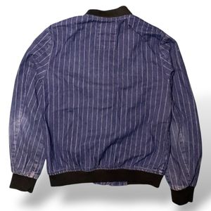 Striped Bomber Jacket