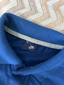 Nike Polo Shirt - Navy Blue