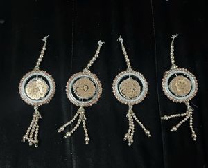 NEW 8 Piece Lehenga, Blouse &amp; Dupatta Latkan