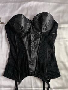 Black Lace Bustier
