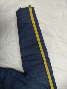 Navy Blue Puffer Jacket