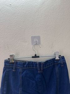 Stradivarius Denim A-Line Skirt