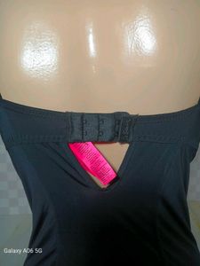 (1409)Elegant Purple &amp; Black Corset